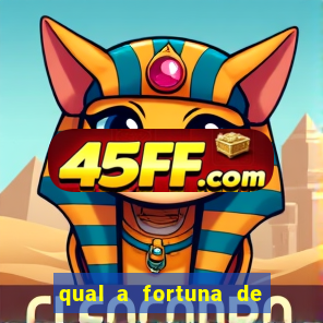 qual a fortuna de mara maravilha